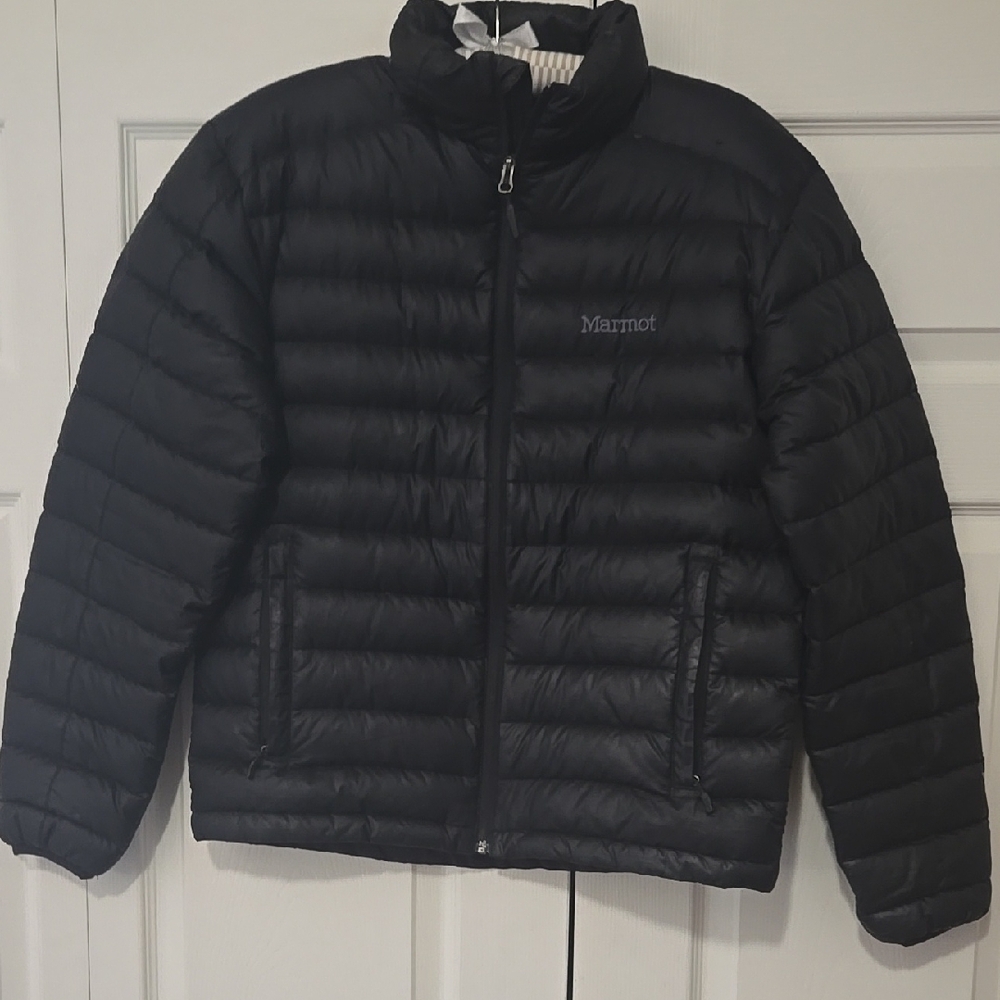 Marmot Black Puffer Jacket
